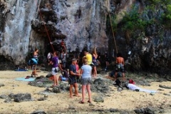 Klettern am Railay Beach
